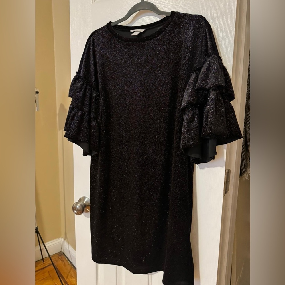 Glittery oversized dress